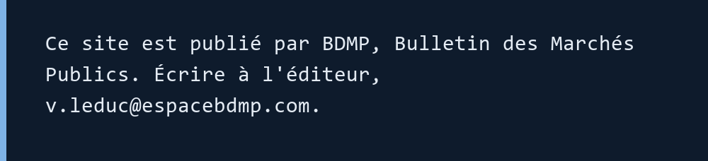 Éditeur de ce site